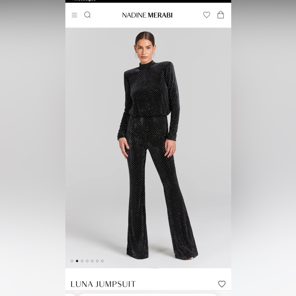 Nadine MERABI Luna Jumpsuit!! Sparkle ✨